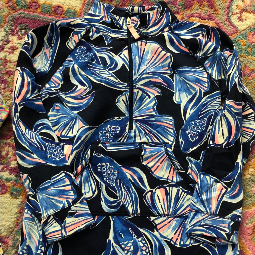 Girls size M Lilly Popover dress VGUC